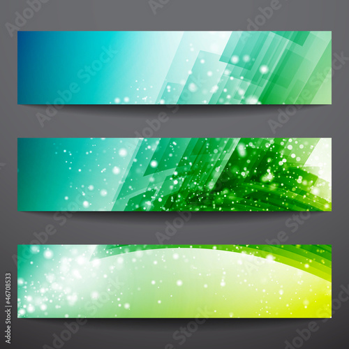 Vector banners