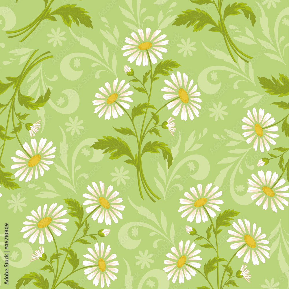 Seamless floral background