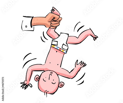 porter un bébé