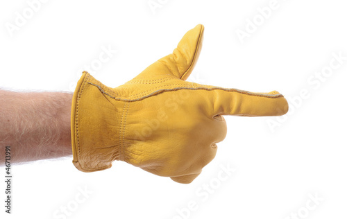 construction glove point