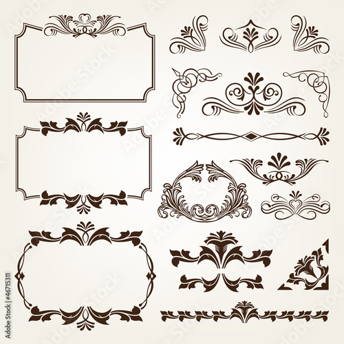Vintage frames
