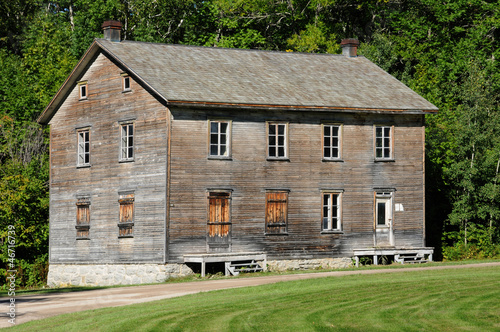 Quebec, the historical village of Val Jalbert photo