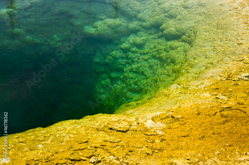 Fototapeta Naklejka Na Ścianę i Meble -  Morning Glory Pool - Parc de Yellowstone, USA