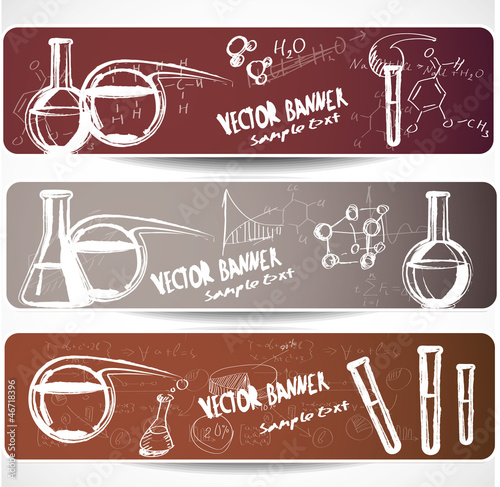 chemistry banners