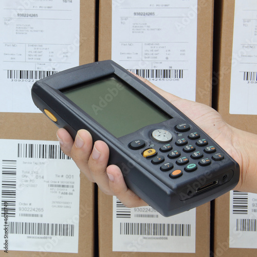 Barcode scanner operated on PocketPC