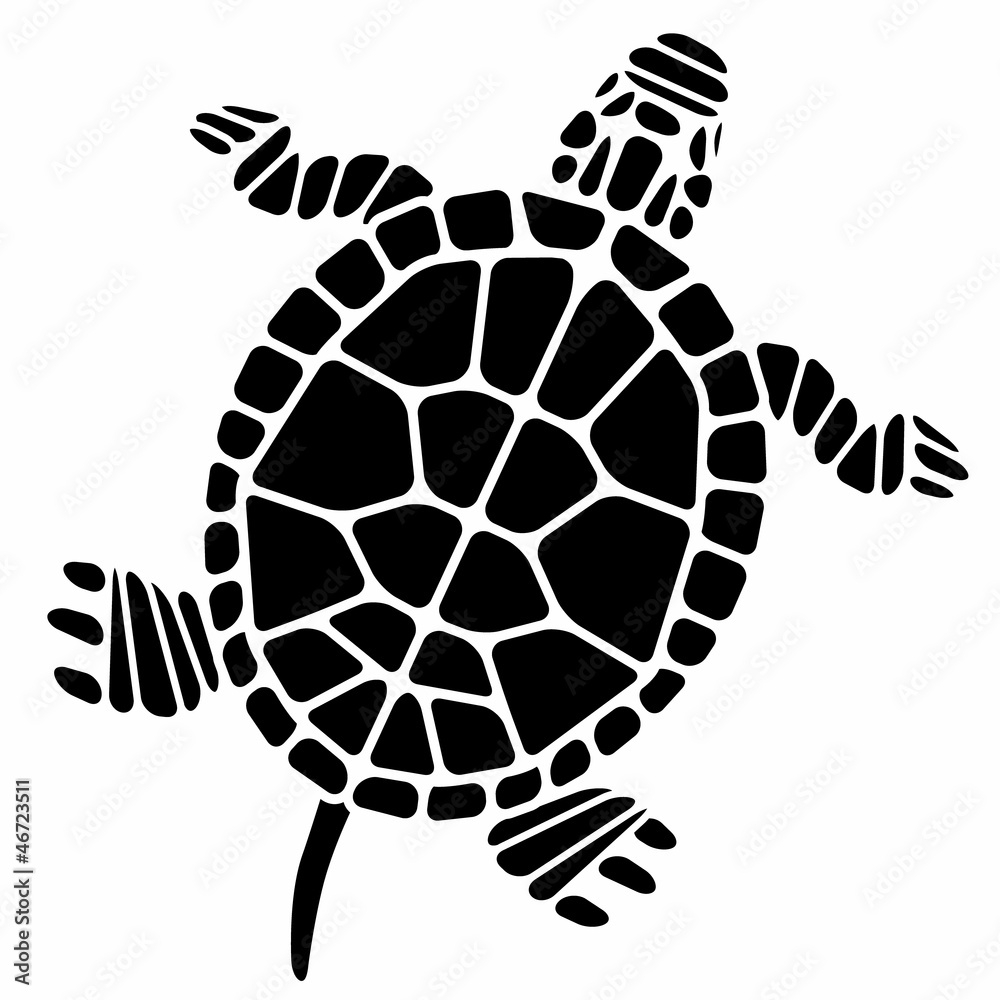 Obraz premium Decorative turtle