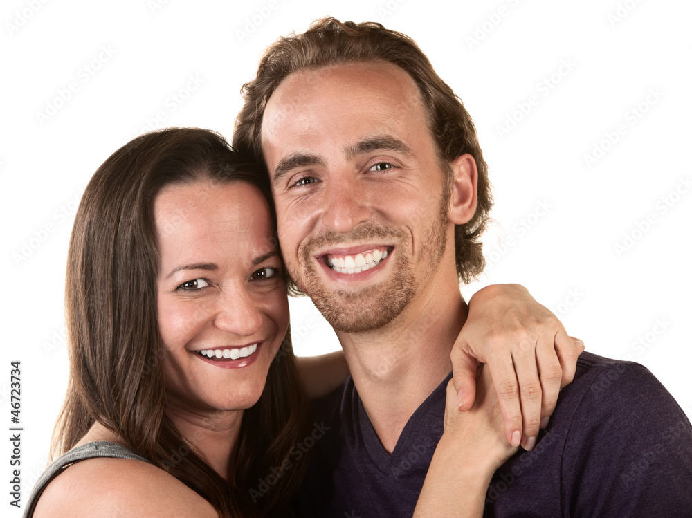 Happy Couple Close Up Happy Couple Close Up