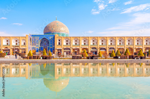 Sheikh Lotf Allah Mosque, Naqsh-e Jahan Square, Isfahan, Iran. photo