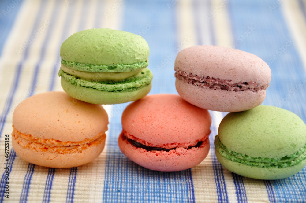 Bunte Macarons Bunte Macarons