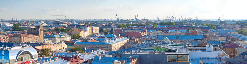 Panorama of  Saint Petersburg