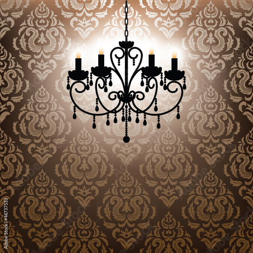 antique chandelier