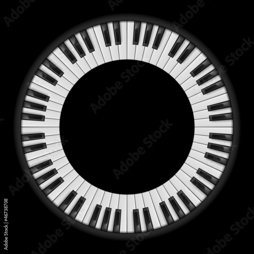 Piano keys