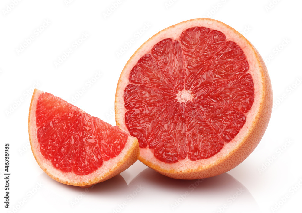 Slice and Half Grapefruit Slice and Half Grapefruit