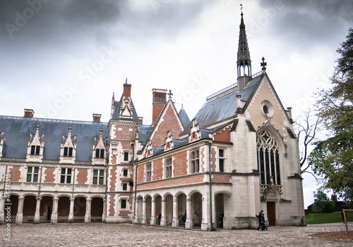 Royal Chateau de Blois. One of the chateau on Loire in France