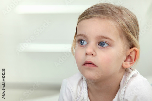 Child just before bedtime