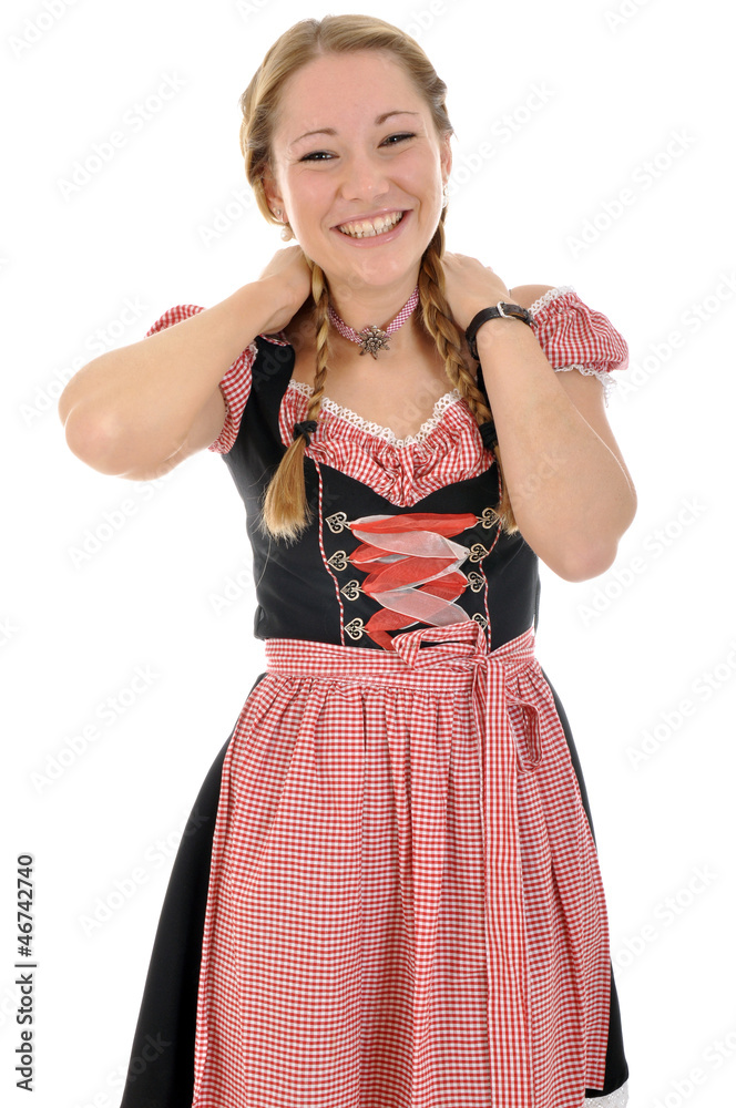 Junge Frau im Dirndl Junge Frau im Dirndl