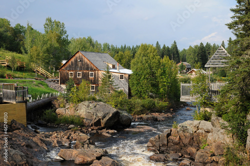 Quebec, le Moulin des Pionniers in La Dore photo