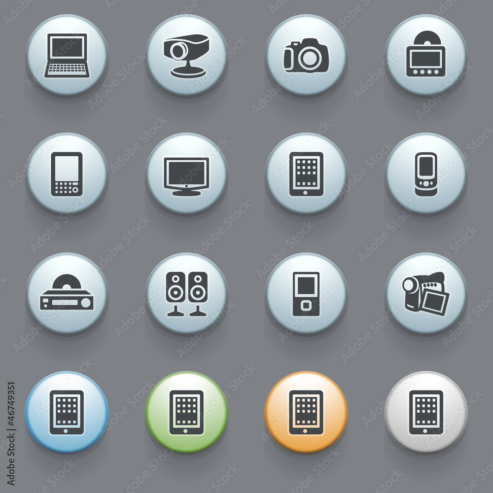 Internet icons for web site, set 8. Internet icons for web site, set 8.