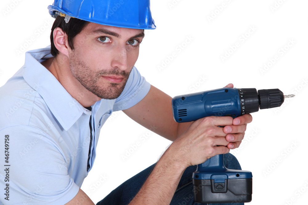 Man with hole Man with hole