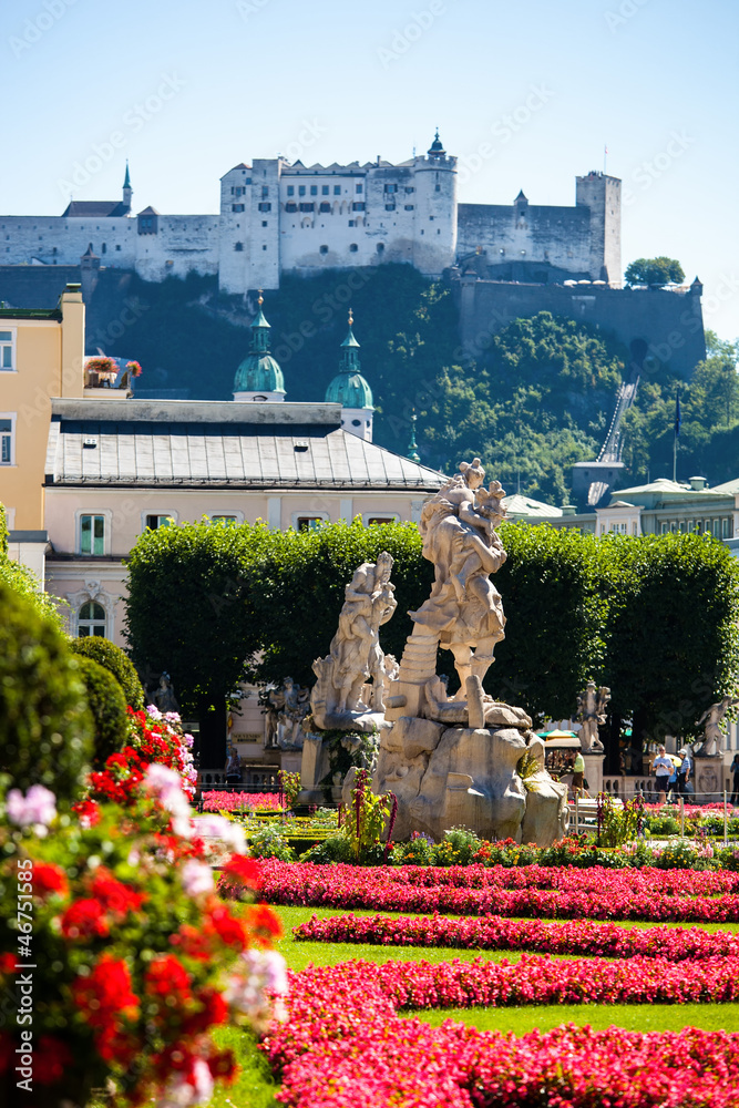 Österreich, Stadt Salzburg, Mirabellarten