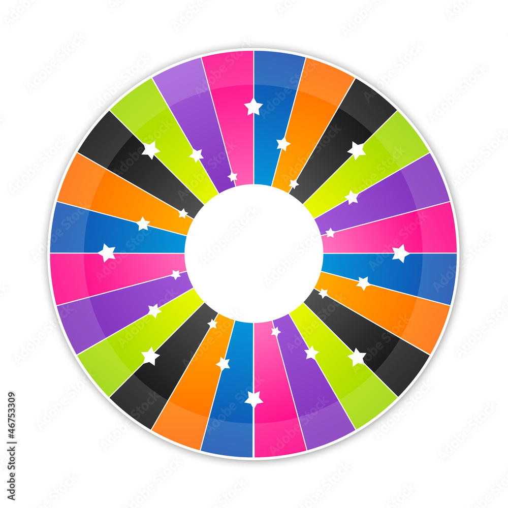roue de la chance - loto Illustration Stock | Adobe Stock