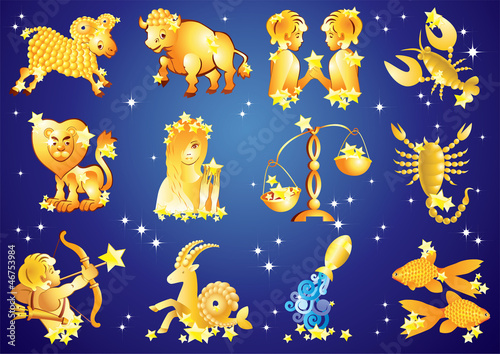 Signs of the Zodiac.