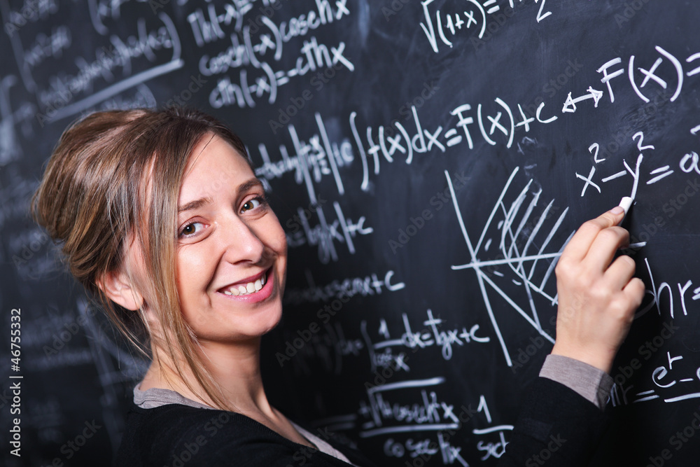 teacher at work