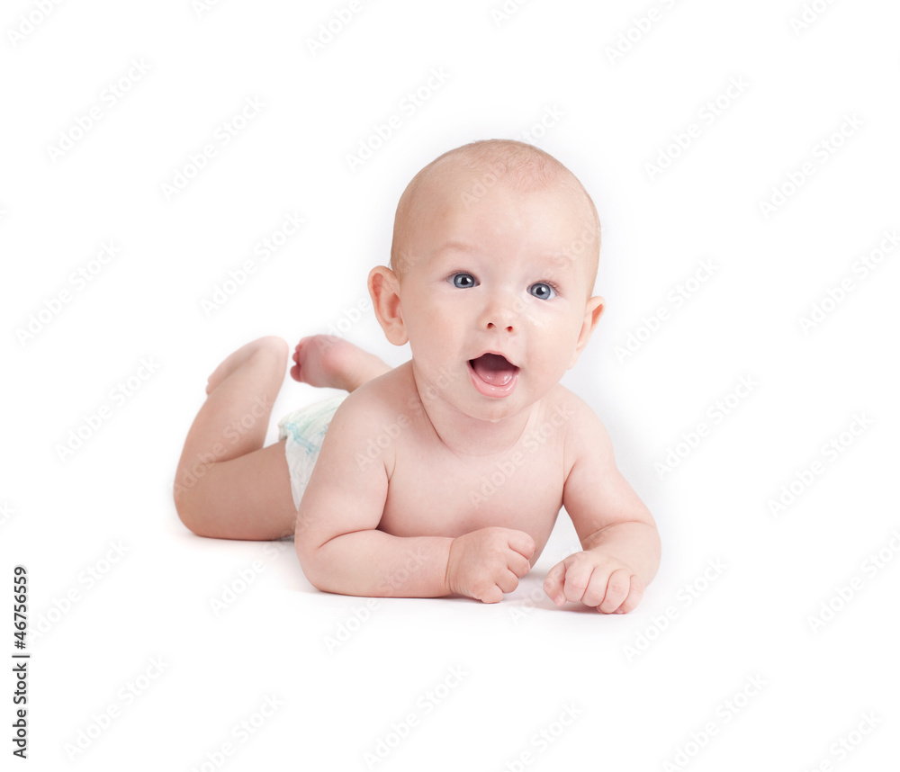 Portrait of sweet little baby boy Portrait of sweet little baby boy