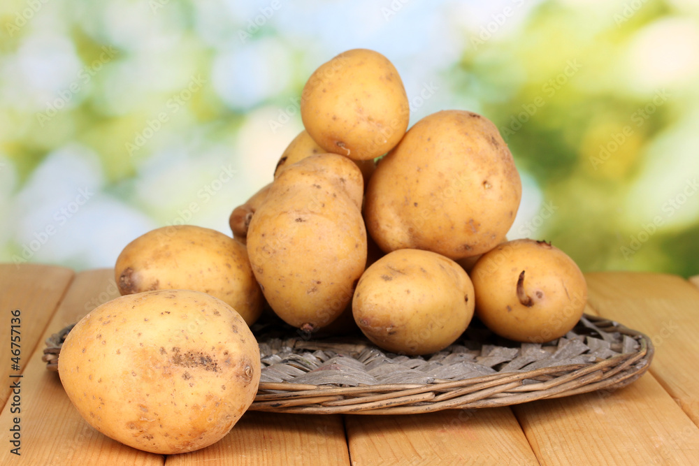 Ripe potatoes Ripe potatoes