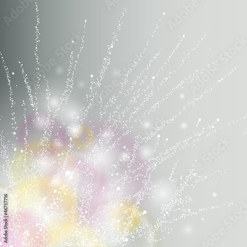 fond nébuleuse d'artifice