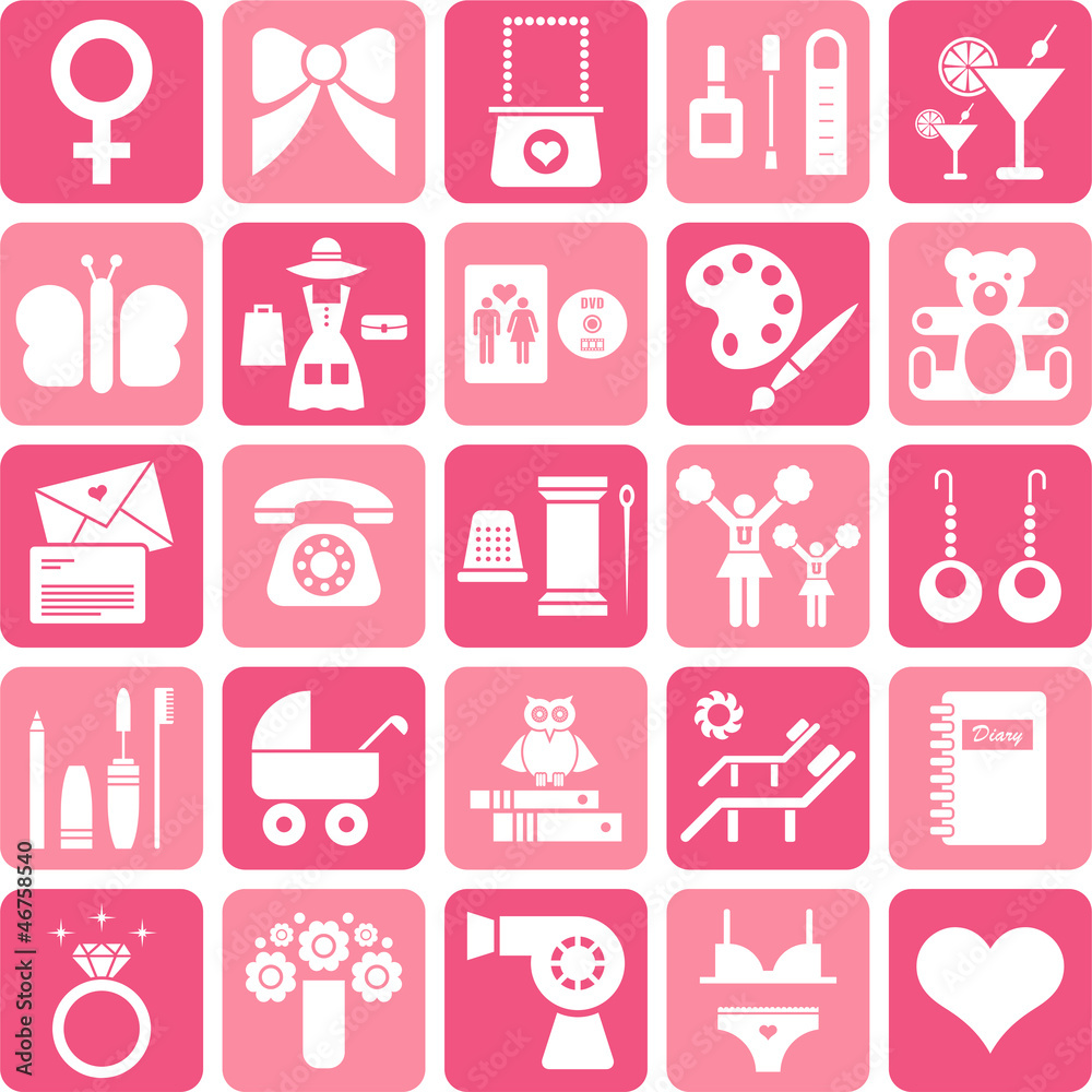 Girls icons