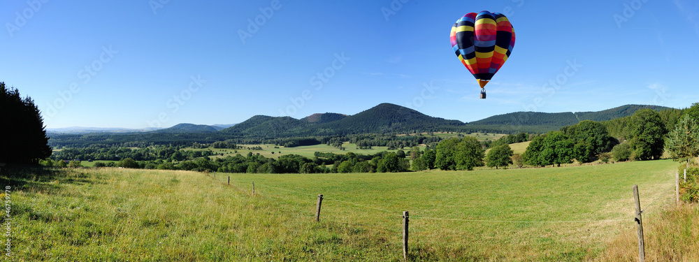 Fototapeta premium Montgolfière
