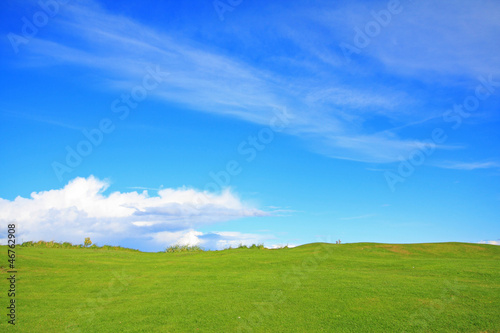 Beautiful background with blue sky