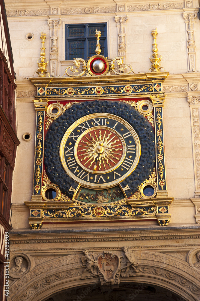 Il Gros Horloge di Rouen