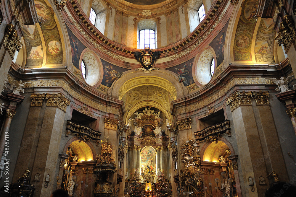 Vienna, chiesa interno