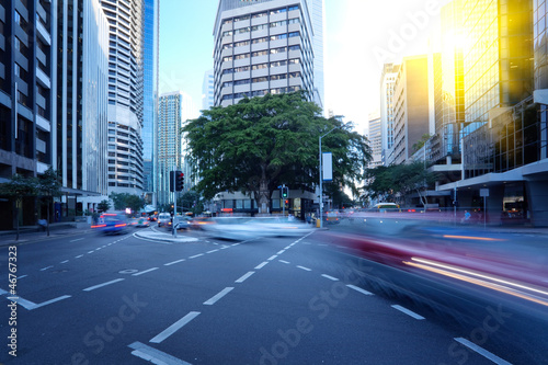 Ulica miasta Brisbane