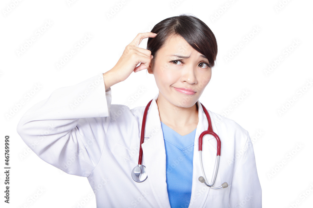 medical doctor woman think medical doctor woman think