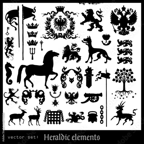 heraldic elements