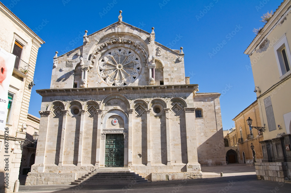 Cathedral of Troia. Puglia. Italy.