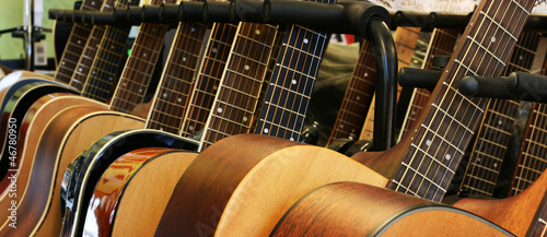 Fotografie, Tablou guitars