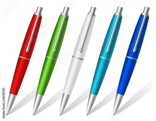 Colorfull ball pens