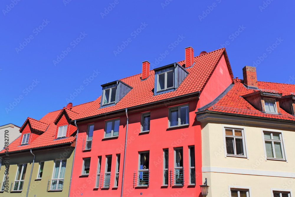 Stralsund, Sanierte Häuser