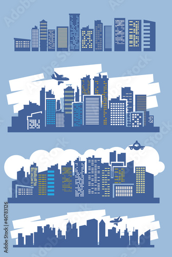blue city