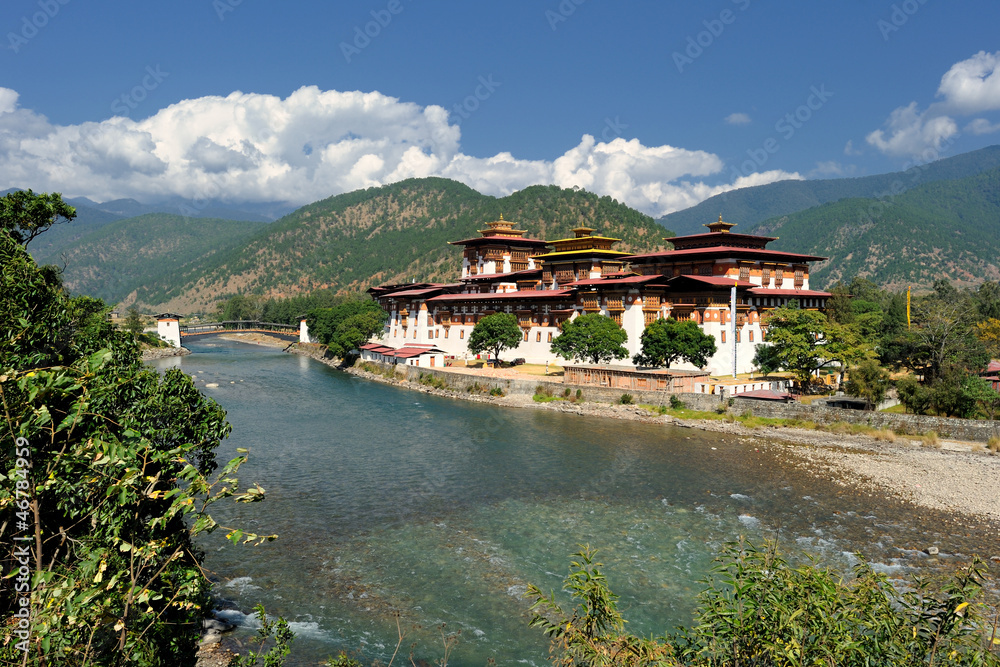 Punakha Dzong, Bhutan Punakha Dzong, Bhutan