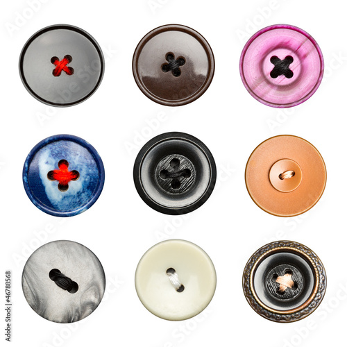 Big colorful buttons