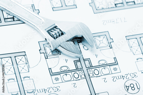 Wrench and plans