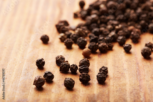 Black peppercorns