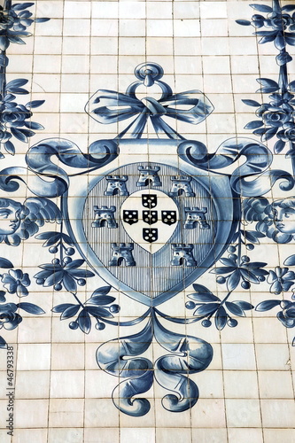 Azulejo in Porto, Portugal photo