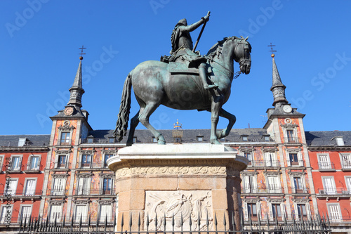 Madrid, Spain - main square, Plaza Mayor