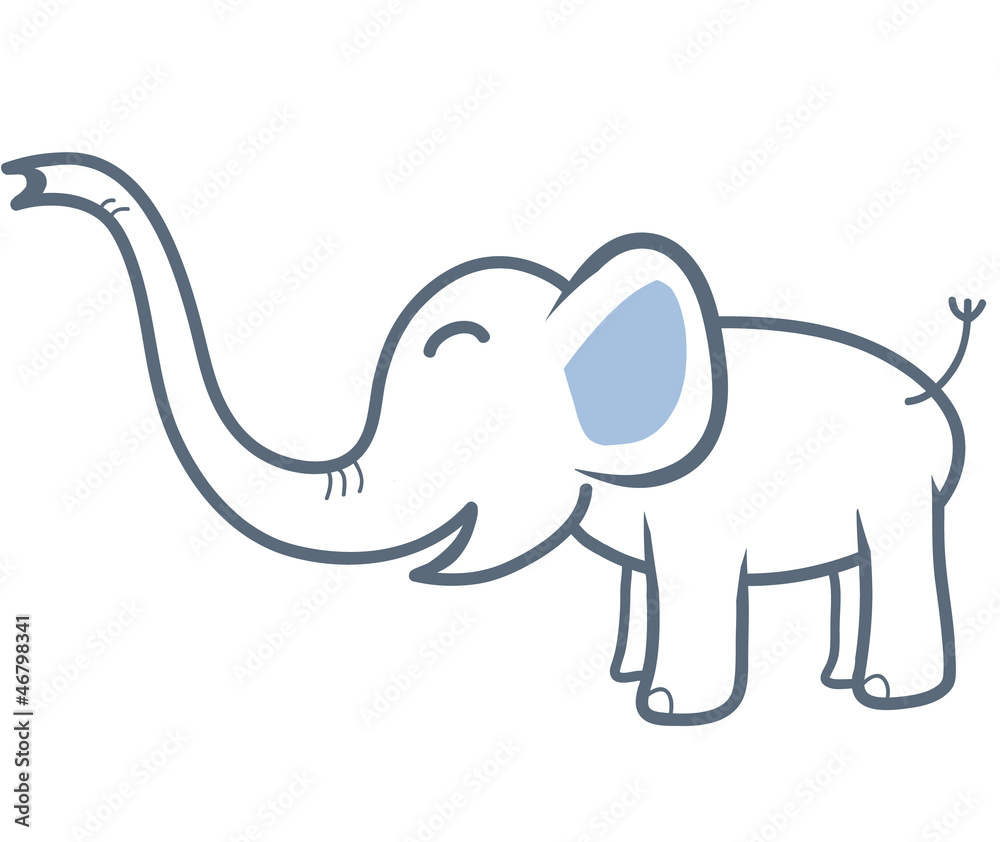 Vector elephant